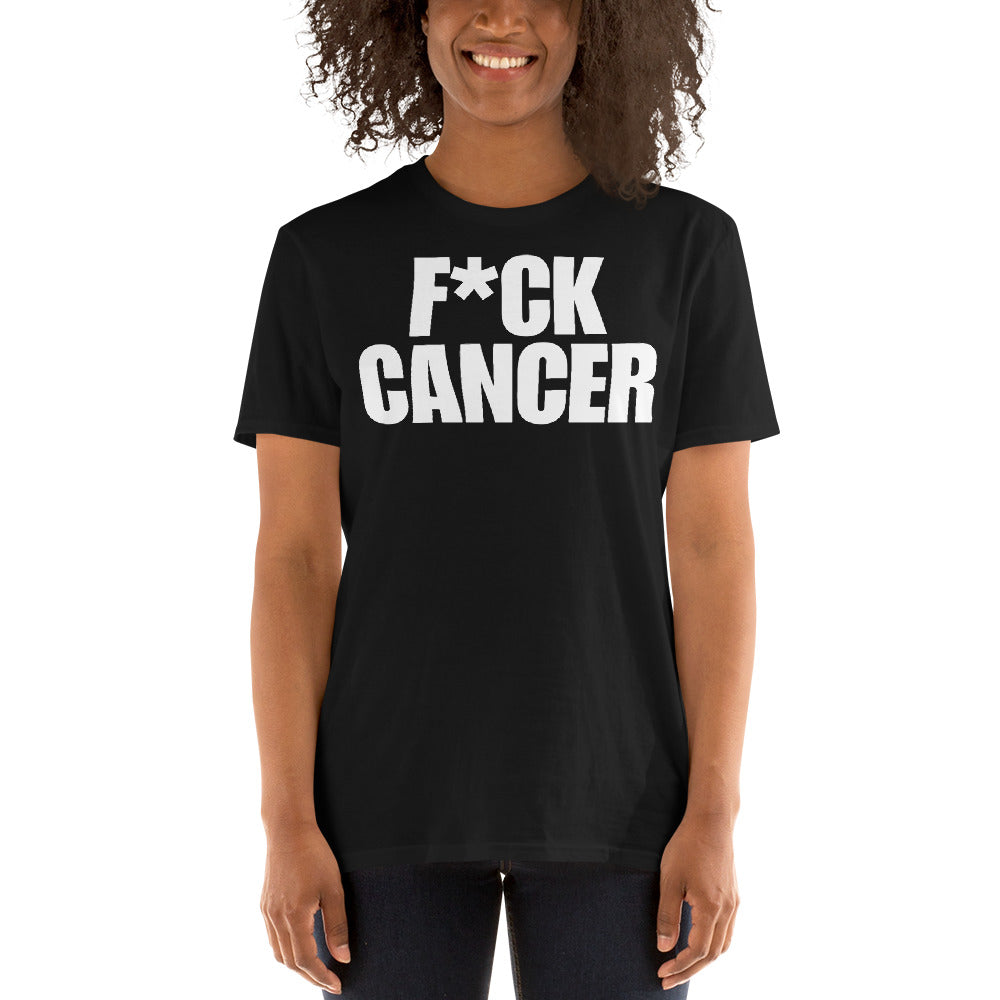F CANCER -T Shirt (Black Unisex)