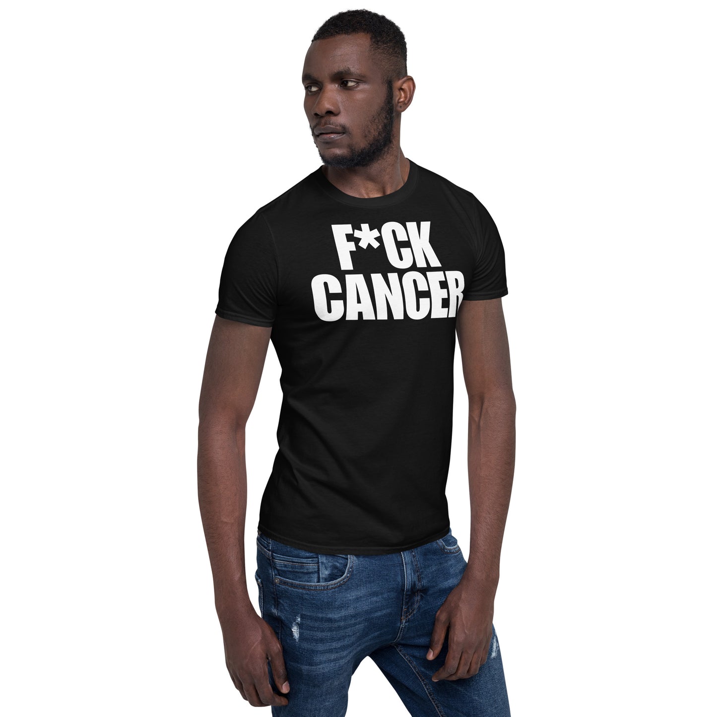 F CANCER -T Shirt (Black Unisex)