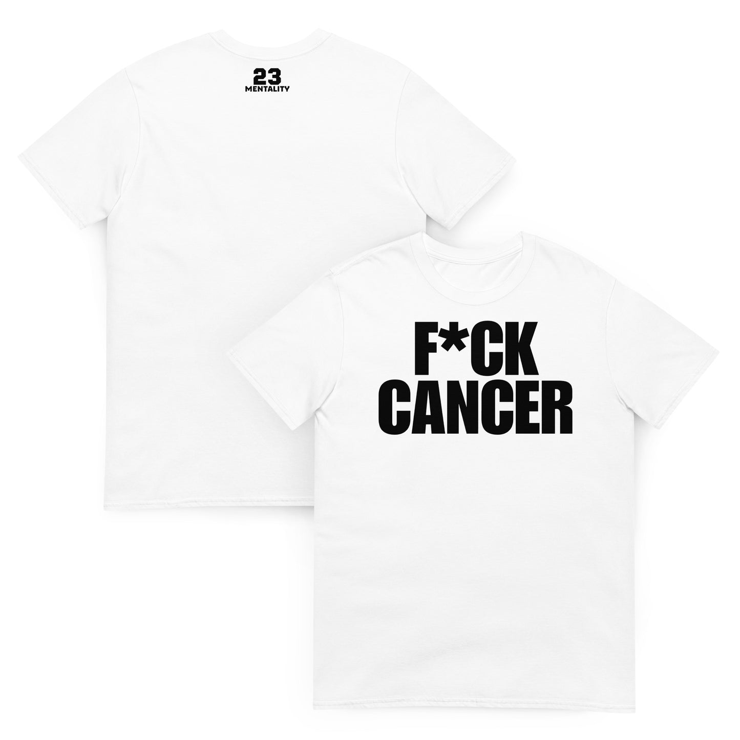 F CANCER T SHIRT (WHITE)