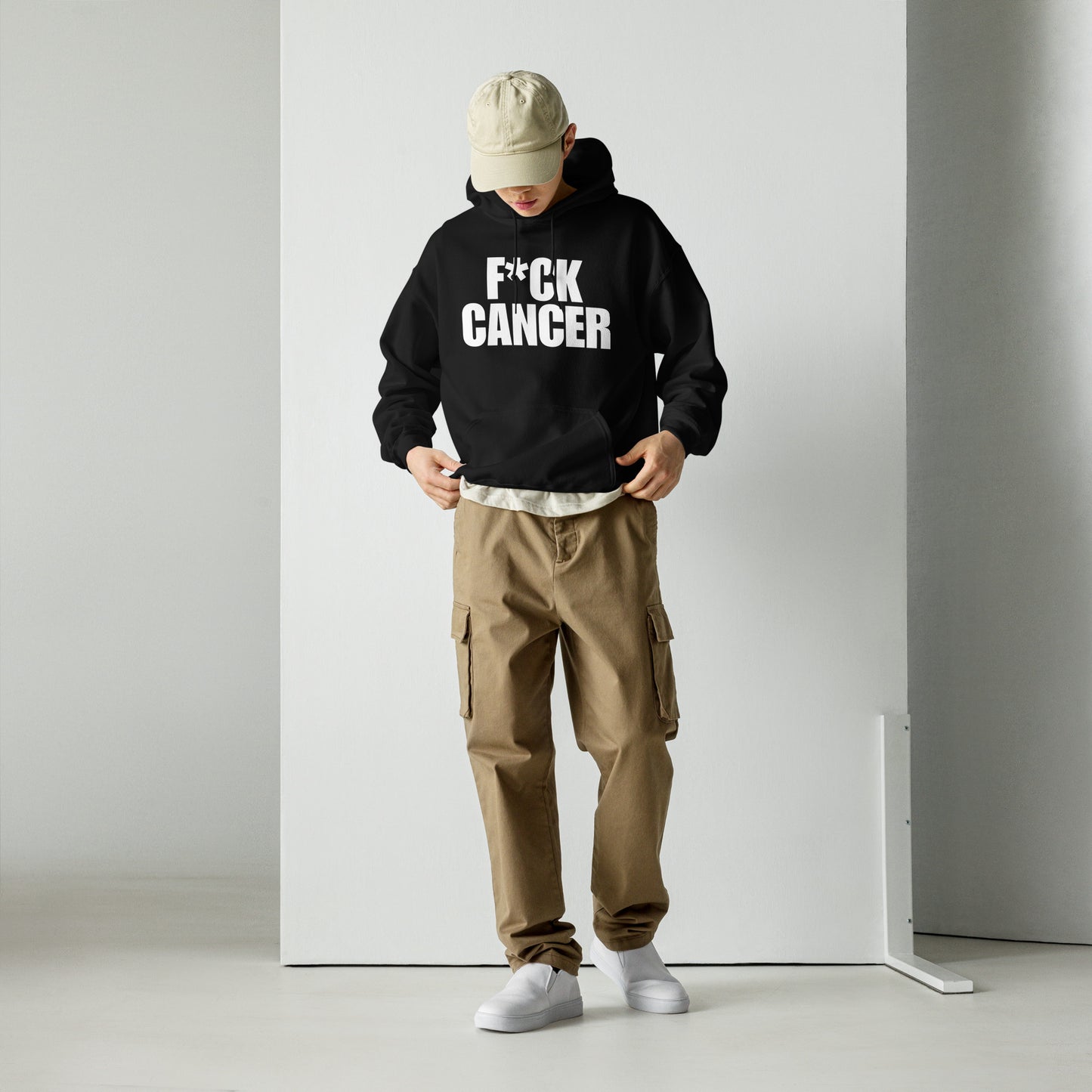 F CANCER HOODIE