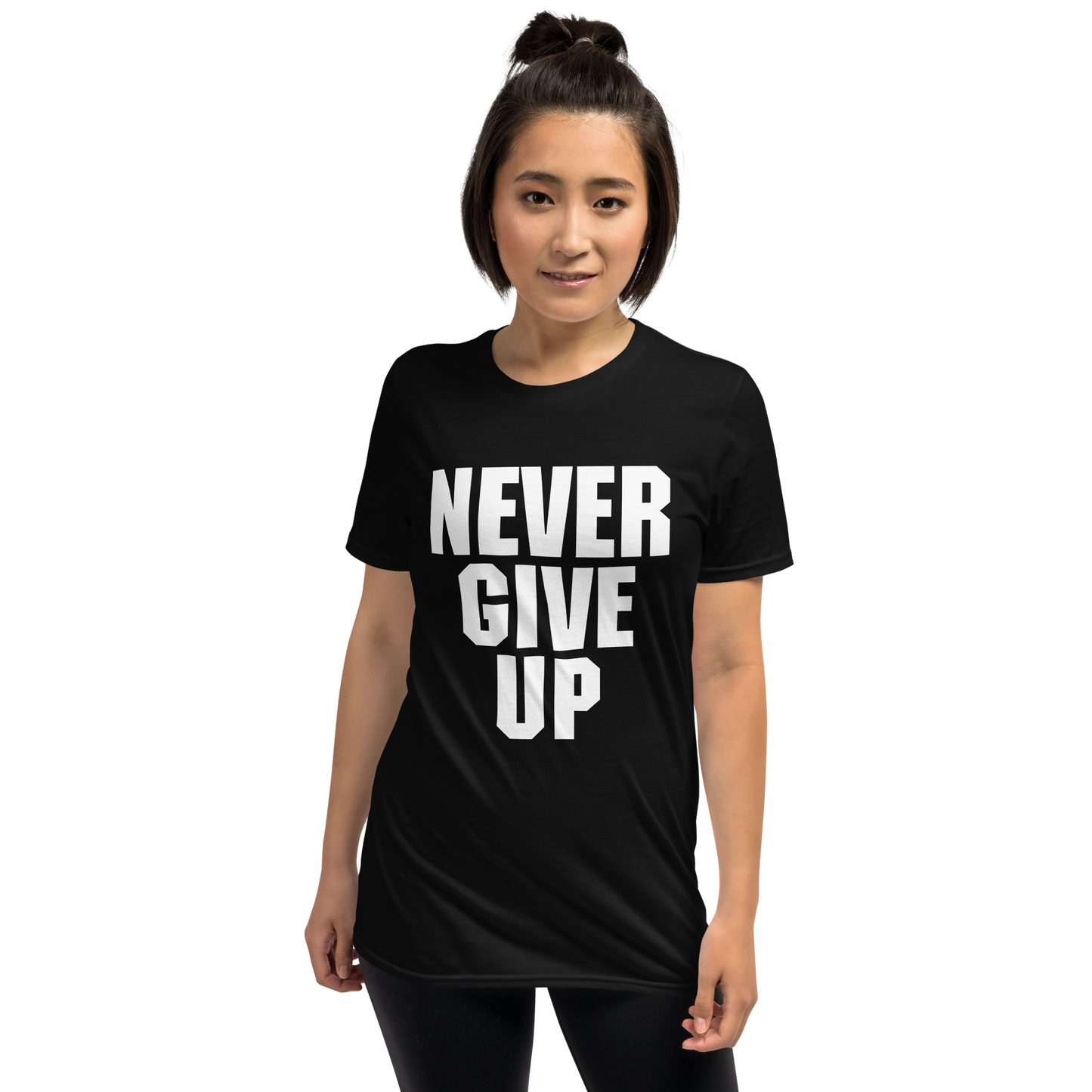 Never Give Up - T shirt (Unisex)